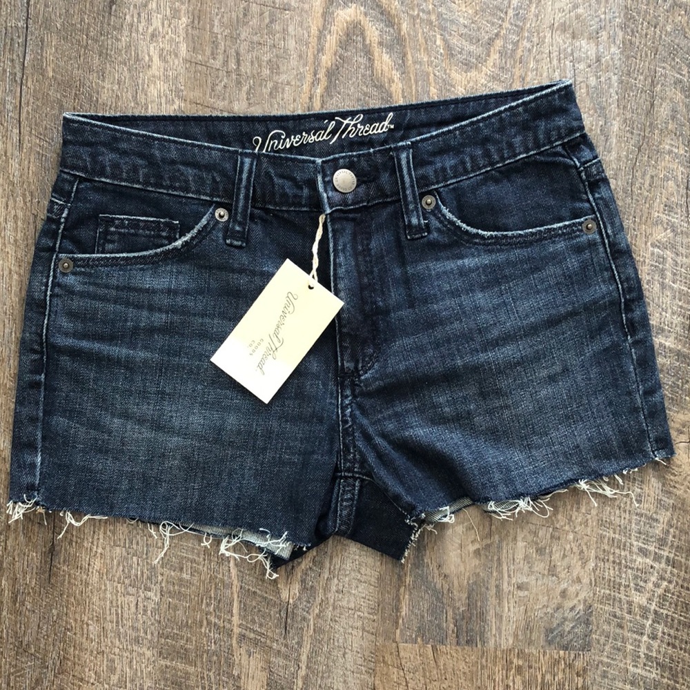 High rise shorts